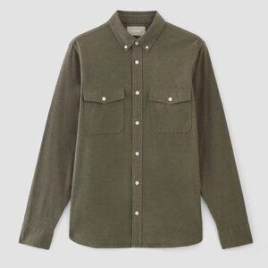 Everlane Olive Casual Button Down Shirt